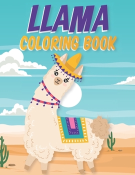 Paperback Llama Coloring Book