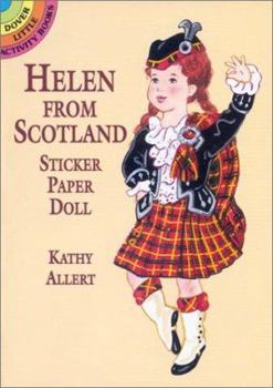 Paperback Helen from Scotland Sticker Paper Doll Book