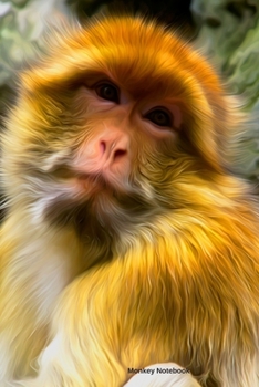 Monkey Notebook: A5 Lined Notepad - Journal for Women, Men, Teens and Kids. A Beautiful Gift Idea for Animal Lover