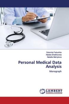 Paperback Personal Medical Data Analysis Book