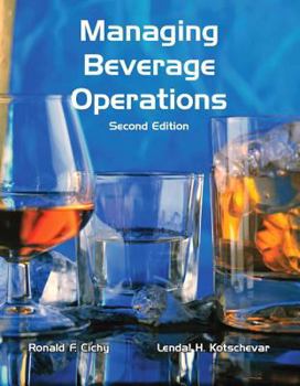 Paperback Managing Beverage Operations with Answer Sheet (Ahlei) Book