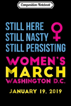 Paperback Composition Notebook: Washington DC Women's March January 19 2019 Journal/Notebook Blank Lined Ruled 6x9 100 Pages Book