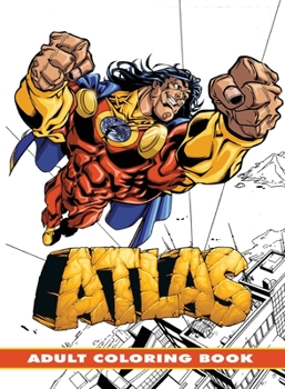 Paperback Atlas : Adult Coloring Book
