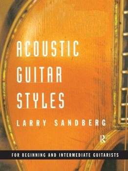 Paperback Acoustic Guitar Styles [With CD] Book