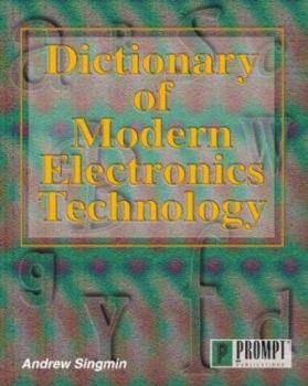 Paperback Dictionary of Modern Electronics Technology Book