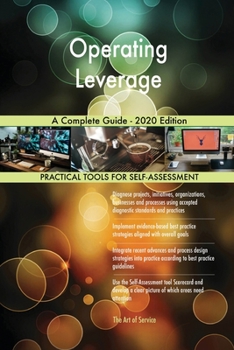 Paperback Operating Leverage A Complete Guide - 2020 Edition Book