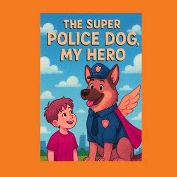 Paperback The Super Police Dog-My Hero Book
