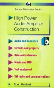 Paperback High Power Audio Amplifier Construction (BP) Book