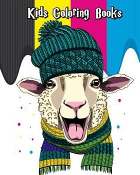 Paperback Kids Coloring Books: Super Cute Animals Book