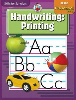 Paperback Skills for Scholars Handwriting: Printing Book