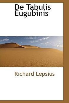 Paperback de Tabulis Eugubinis Book