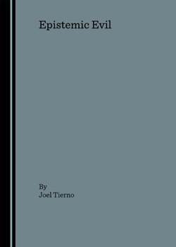 Hardcover Epistemic Evil Book