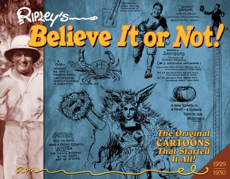Hardcover Ripley's Believe It or Not!: Daily Cartoons 1929-1930 Book