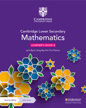 Paperback Cambridge Lower Secondary Mathematics Learner's Book 8 with Digital Access (1 Year) Book