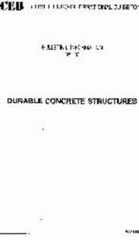 Hardcover Durable Concrete Structures: Design Guide Book