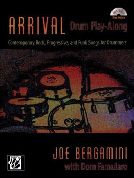 Paperback Arrival -- Drum Play Along: Contemporary Rock, Progressive, and Funk Songs for Drummers, Book & CD Book