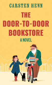 Paperback The Door-To-Door Bookstore [Large Print] Book
