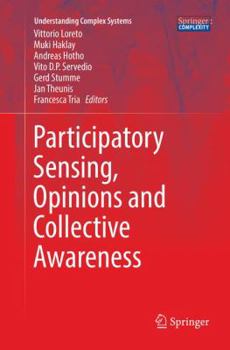 Paperback Participatory Sensing, Opinions and Collective Awareness Book
