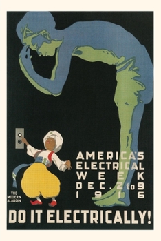 Paperback Vintage Journal America`s Electical Week Poster Book