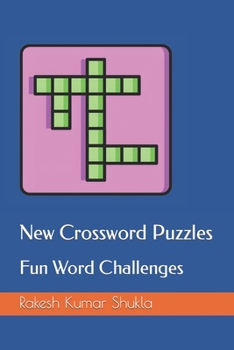 Paperback New Crossword Puzzles: Fun Word Challenges Book