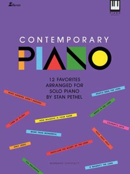 Paperback Contemporary Piano: 12 Favorites Arranged for Solo Piano Book