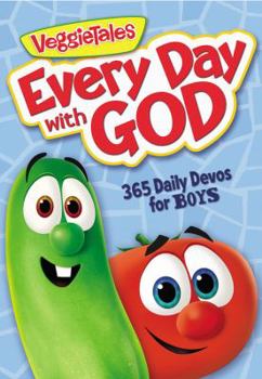 Paperback VeggieTales Every Day with God: 365 Daily Devos for Boys Book