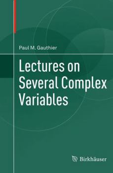 Paperback Lectures on Several Complex Variables Book