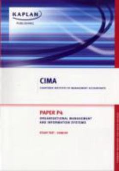 Paper P4 Organisational Management and Information Systems
