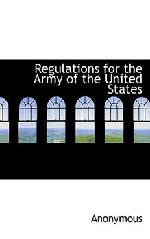 Paperback Regulations for the Army of the United States Book