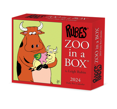 Product Bundle Zoo in a Box 2024 6.2 X 5.4 Box Calendar Book