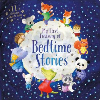Hardcover My First Treasury of Bedtime Stories Book