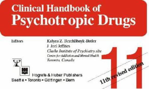 Spiral-bound Clinical Handbook of Psychotropic Drugs Book