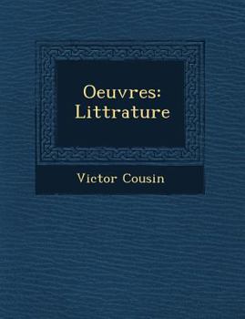 Paperback Oeuvres: Litt Rature [French] Book