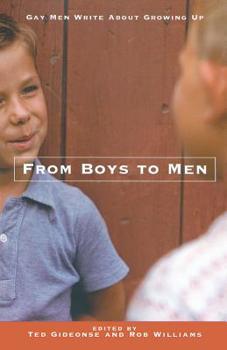 Paperback From Boys to Men: Gay Men Write about Growing Up Book