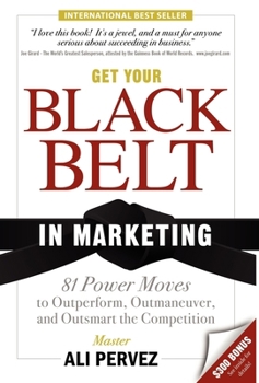 Hardcover Get Your Black Belt in Marketing Book