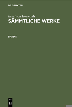 Hardcover Sämmtliche Werke [German] Book