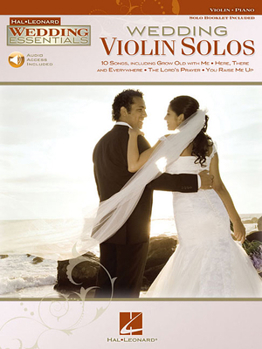 Paperback Wedding Violin Solos - Book/Online Audio Book