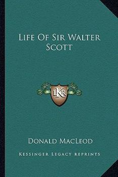 Paperback Life Of Sir Walter Scott Book