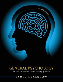 Hardcover General Psychology: Lecture Notes and Study Guide Book