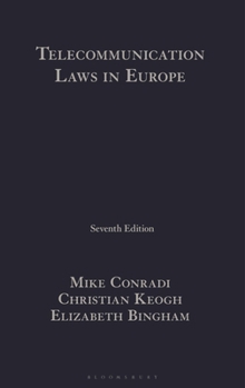 Hardcover Telecommunication Laws in Europe Book
