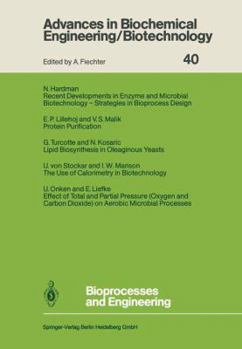 Paperback Bioprocesses and Engineering Book