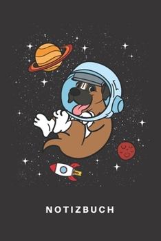 Notizbuch: Notizbuch | Notizheft | Schreibbuch | 110 Seiten | Liniert | Linien | DIN A5 | Hund | Hunde | Hundehalter | Hundebesitzer | Welpe | Boxer | ... | Raumfahrt | Planeten (German Edition)