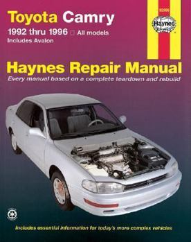 Paperback Toyota Camry & Avalon 1995 Thru 1996 Haynes Repair Manual Book
