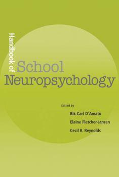 Hardcover Handbook of School Neuropsychology Book