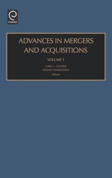 Hardcover Advances in Mergers and Acquisitions Book