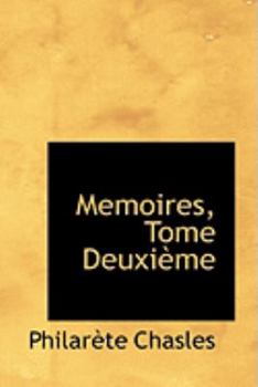 Hardcover Memoires, Tome Deuxiaume Book