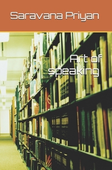 Paperback Art of Speaking Book