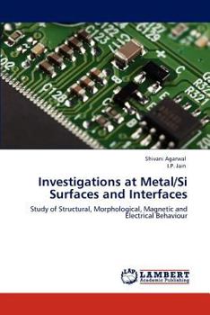 Investigations at Metal/Si Surfaces and Interfaces: Study of Structural, Morphological, Magnetic and Electrical Behaviour
