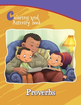 Paperback Proverbs Coloring and Activity Book: Wise Words Book
