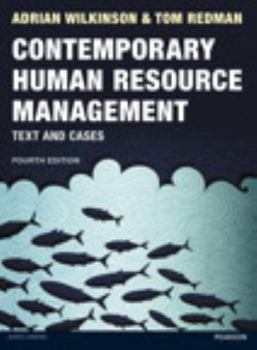 Paperback Contemporary Human Resource Management: Text & Cases Book
